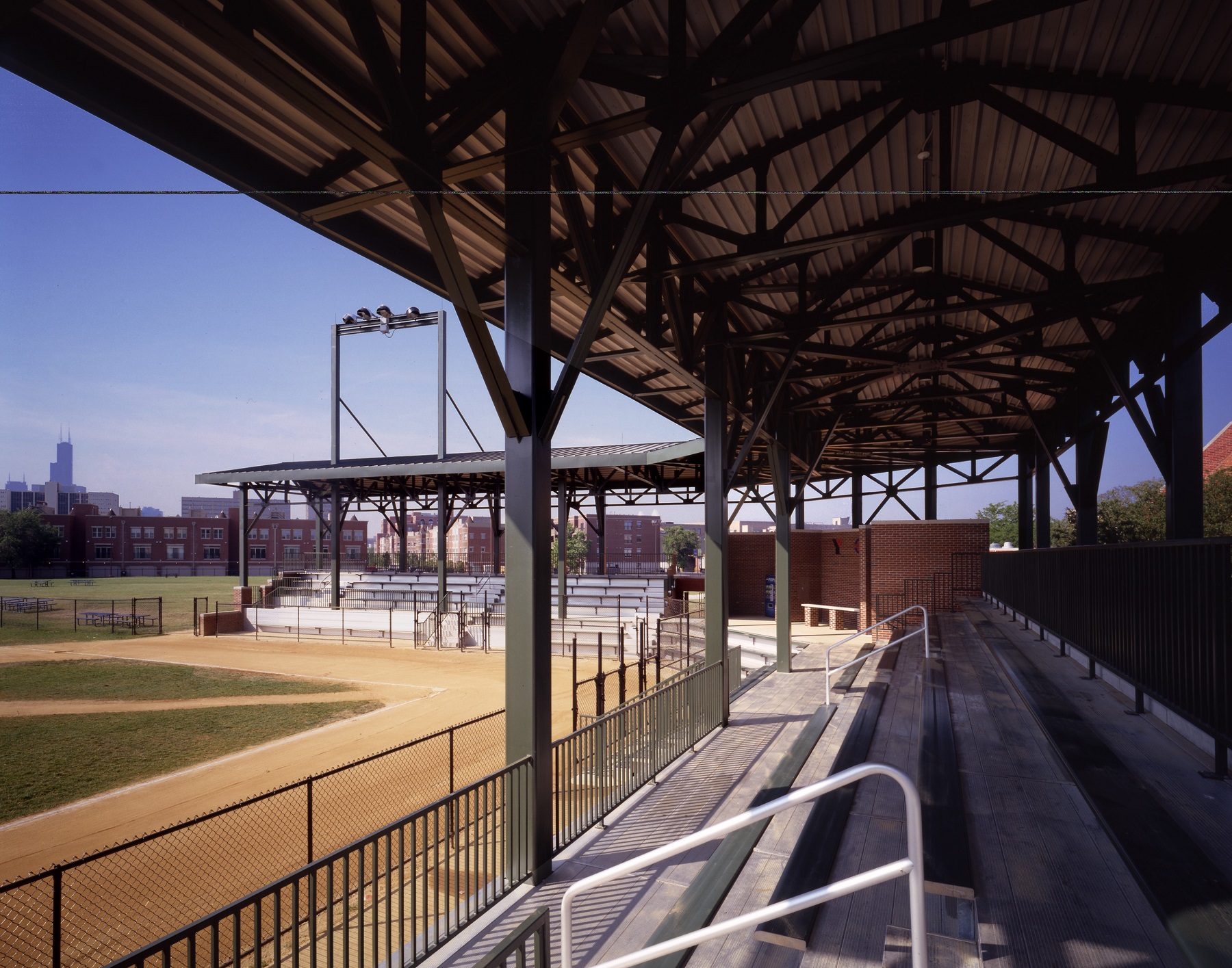 Shaded and Covered Seating at Wrigley Field 